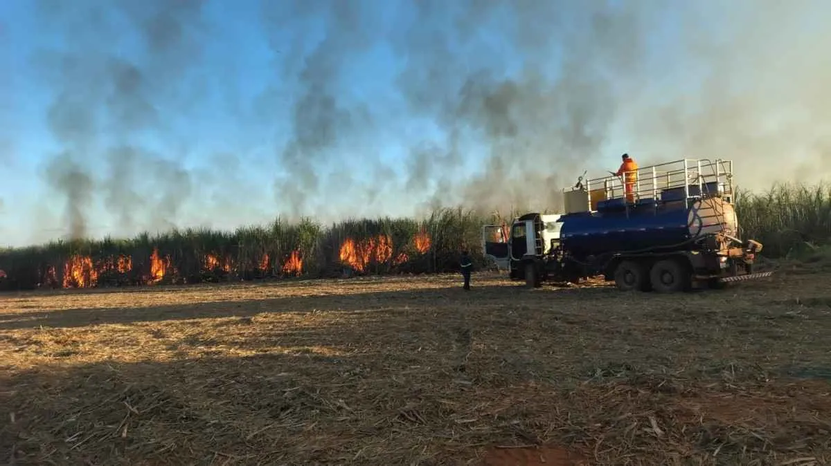 Prevenção reduz incêndios em canaviais de Goiás